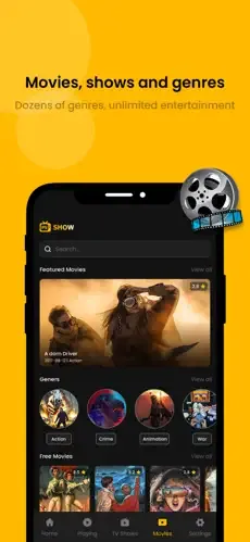 sony-six-app Movies and shows